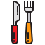 Cutlery 图标 64x64