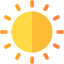 Sun icon 64x64