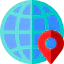Globe icon 64x64