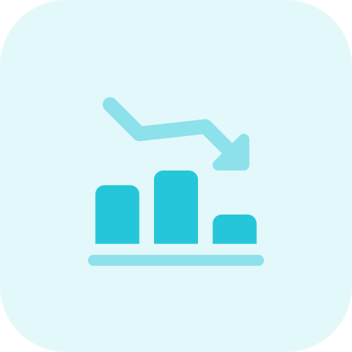 Bar graph icon