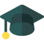Mortarboard Ikona 64x64