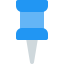 Push pin icon 64x64