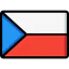 Czech republic icon 64x64