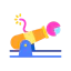 Human cannonball іконка 64x64