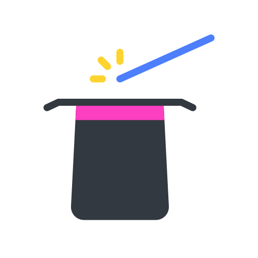 Magic hat icon