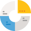 Pie chart icon 64x64