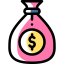 Money bag icon 64x64