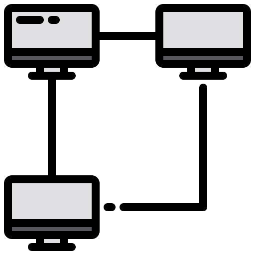 Peer to peer icon
