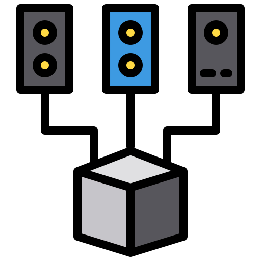 Distributed ícone