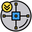 Cryptocurrency Symbol 64x64