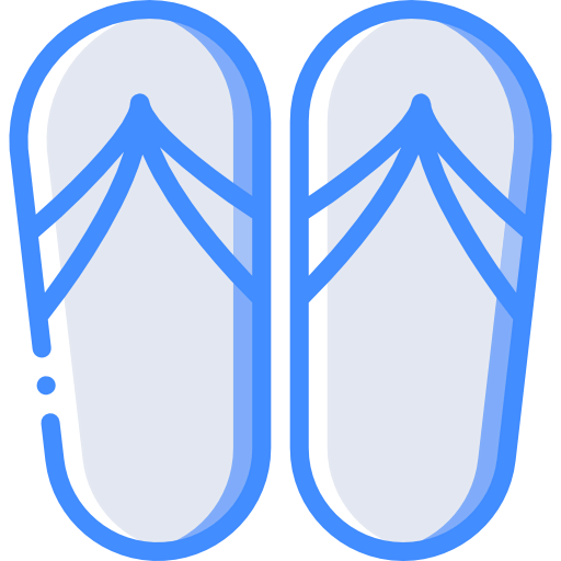 Flip flops icon
