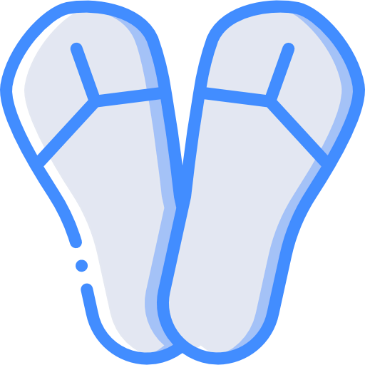 Flip flops icon