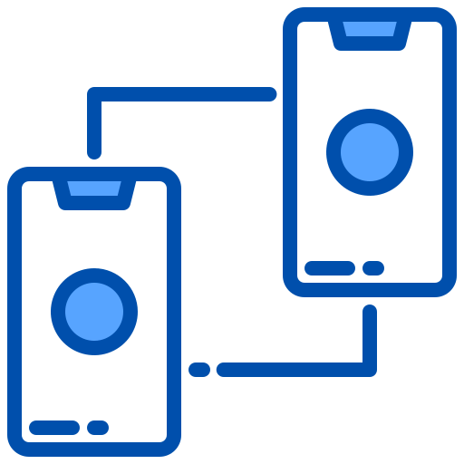 Peer to peer icon