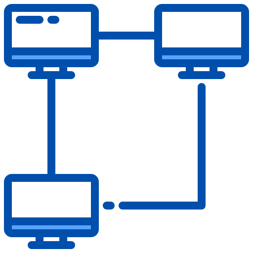 Peer to peer icon