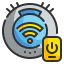 Robot vacuum icon 64x64