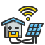 Solar cell icon 64x64