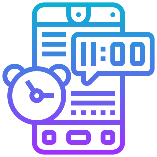 Alarm clock icon