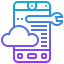 Cloud service ícono 64x64