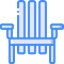 Deck chair ícono 64x64