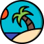 Palm tree icon 64x64