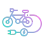 Electric bicycle icon 64x64