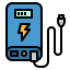 Power bank アイコン 64x64