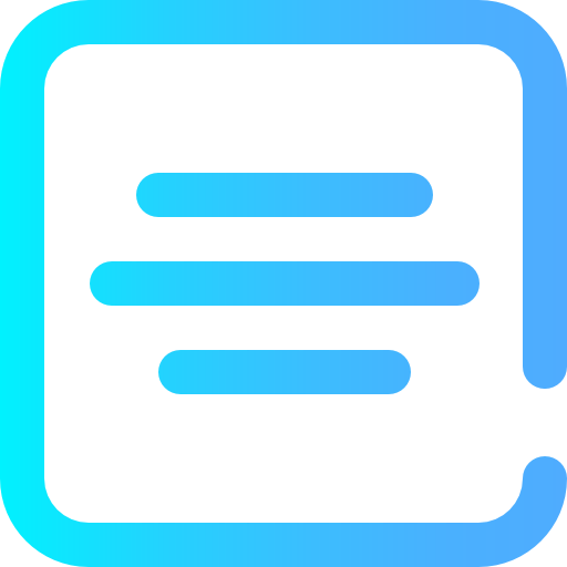 Align center icon