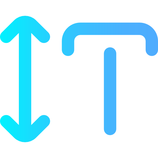Text height 图标