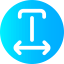 Text width ícone 64x64
