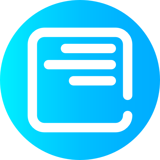 Right alignment icon
