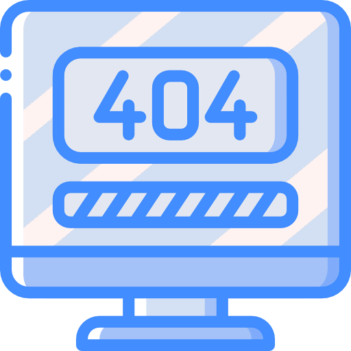 404 error Ikona