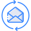 Open mail biểu tượng 64x64