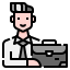 Business man ícono 64x64