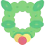 Christmas wreath icon 64x64