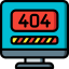 404 error ícono 64x64