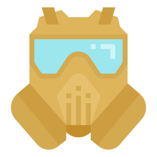 Gas mask icon
