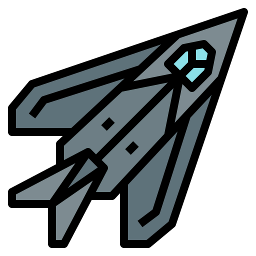 Fighter jet icon