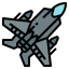 Fighter jet 图标 64x64