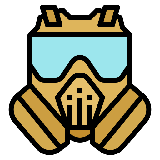 Gas mask icon