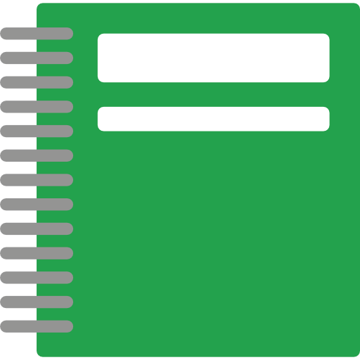 Notebook ícono