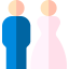 Жених и невеста иконка 64x64