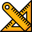 Set square icon 64x64
