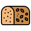 Whole wheat bread icon 64x64