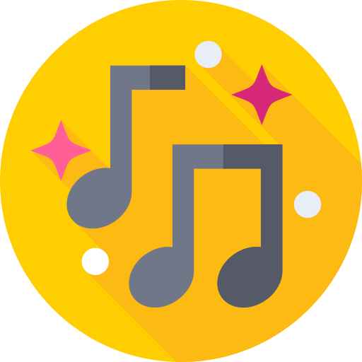 Musical notes icon