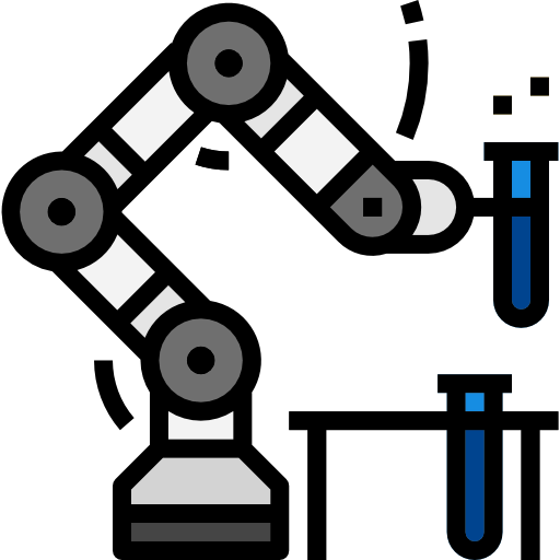 Robotic arm icon