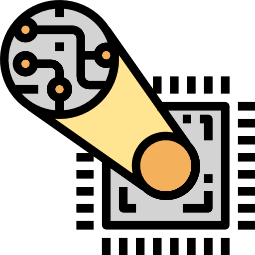 Microprocessor ícono