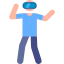 Virtual reality icon 64x64