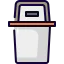 Waste bin icon 64x64