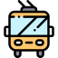 Trolleybus icon 64x64