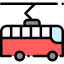 Trolleybus icon 64x64